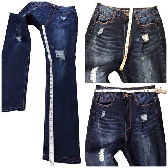 Project Eighteen High Rise Skinny Jeans Dark Wash Size 29 - Picture 8 of 12